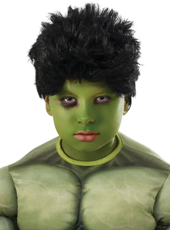 Avengers Incredible Hulk Boys Superhero Wig